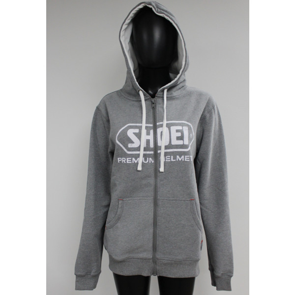 Shoei Shoei Vintage 2 Zipped Hoodie - Grey
